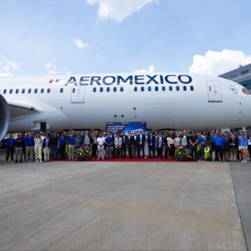 Aeroméxico recibe su Boeing 787 Dreamliner número 25