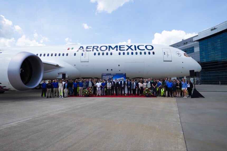 Aeroméxico recibe su Boeing 787 Dreamliner número 25