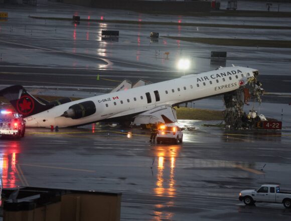 Air Canada Accidente LaGuardia FAA señala fallas en control aéreo previo a accidente en LaGuardia