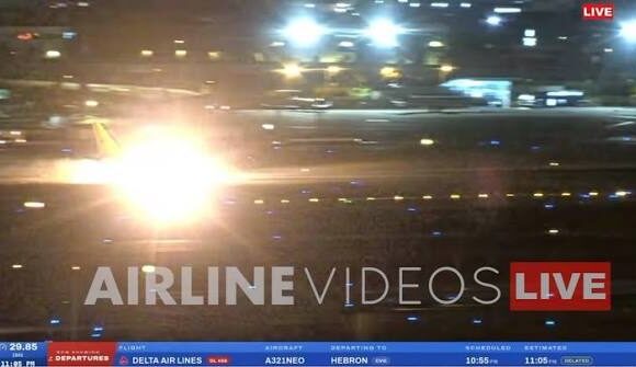 DHL Boeing 737 carguero de DHL presenta incendio tras aterrizar en Los Ángeles
