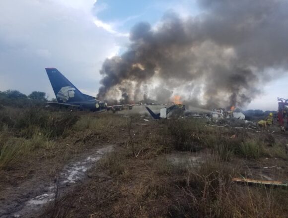 Se cumplen 8 años del accidente del vuelo 2431 de Aeroméxico Connect.