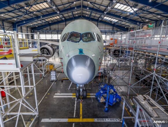 Airbus A350F completa con éxito las Pruebas de Vibración en Tierra y se acerca a su primer vuelo