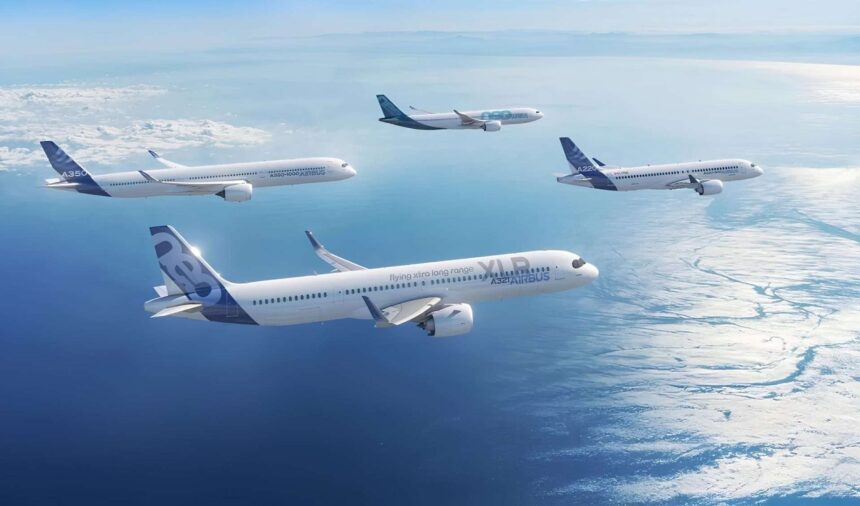 Airbus_1 Airbus mantiene su objetivo de entregar 870 aeronaves en 2026 tras un sólido primer semestre