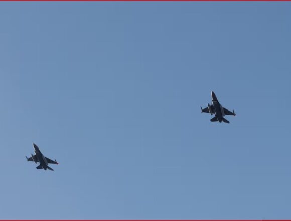 F16_New Jersey_1 Cessna es interceptado por un F-16 tras violar el espacio aéreo restringido de Bedminster, Nueva Jersey