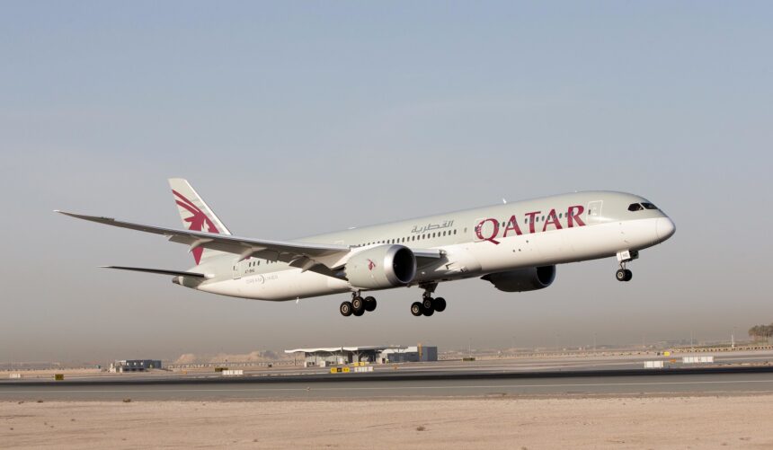 Qatar Airways alcanza 150 aviones de fuselaje ancho equipados con Starlink