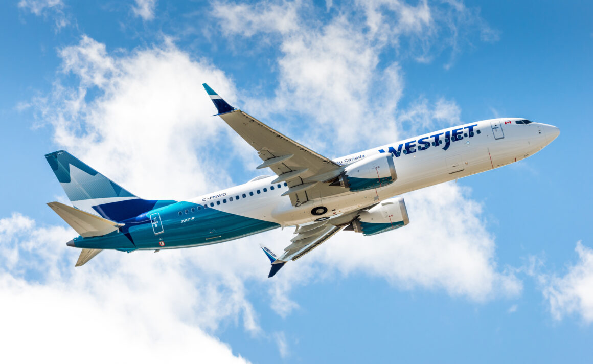 WestJet_737_MAX_8 WestJet y el sindicato CUPE alcanzan un acuerdo preliminar