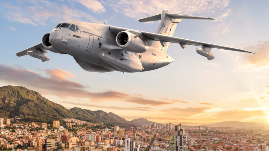 Colombia selecciona el KC-390 Millennium para modernizar su capacidad de transporte aéreo