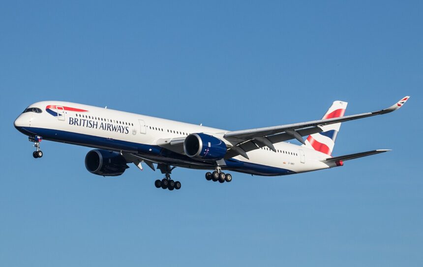 1280px-British_Airways_A350-1000_(G-XWBD)_@_LHR,_Jan_2020 British Airways amplía su red hacia Tanzania, Latinoamérica y América
