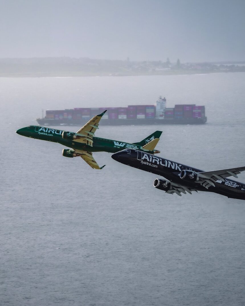 AirLink Sudáfrica revisa sobrevuelo de Airlink que pasó a menos de 15 metros del techo de un estadio