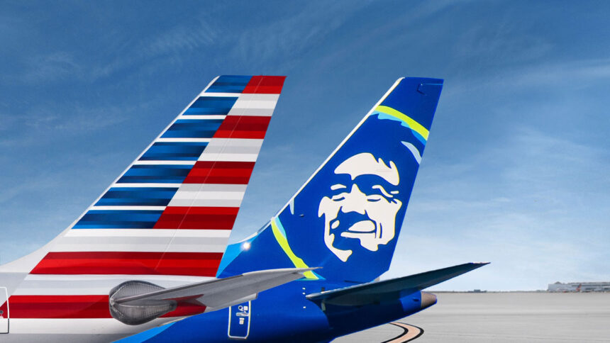 Alaska Airlines busca integrarse a los negocios conjuntos de American en el Atlántico y Pacífico