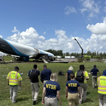 NTSB revela intento de go-around durante aterrizaje del Boeing 767 de Amazon en Miami