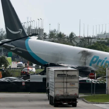 NTSB investiga excursión de pista de Boeing 767 de Amazon en Miami