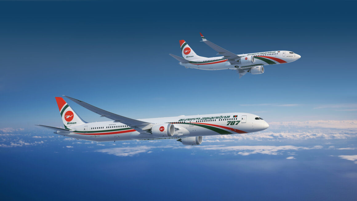 Biman Bangladesh Airlines encarga 11 aviones adicionales a Boeing