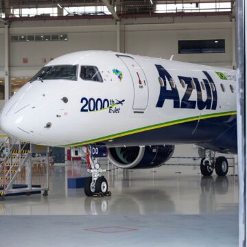 Embraer entrega su E-Jet número 2,000