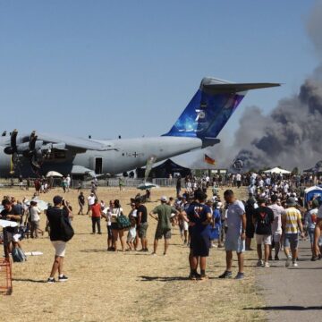 F-4E Phantom II sufre accidente durante el Athens Flying Week