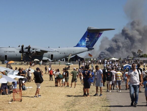 F-4E Phantom II sufre accidente durante el Athens Flying Week