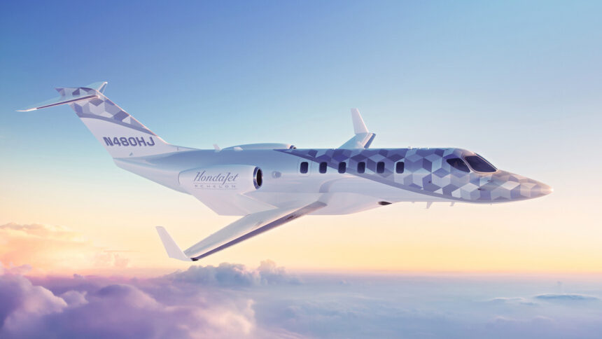 HondaJet Echelon completa el ensamblaje de su primera ala