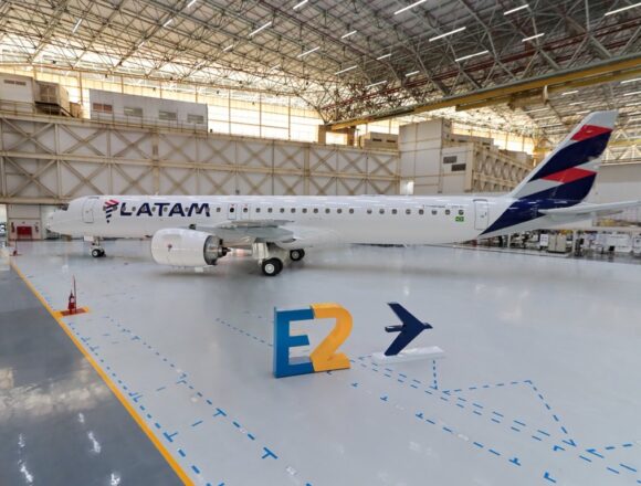 LATAM prepara nuevas bases de mantenimiento para los Embraer E195-E2