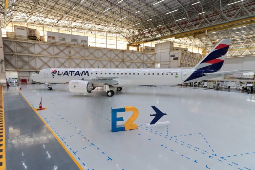 LATAM prepara nuevas bases de mantenimiento para los Embraer E195-E2