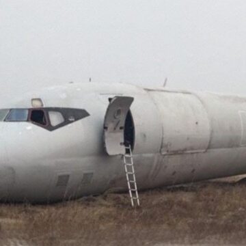 DC-8 de Trans Air Cargo Service se sale de la pista en Kinshasa