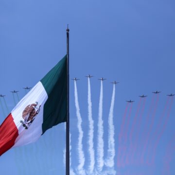 La historia del desfile militar del 16 de septiembre