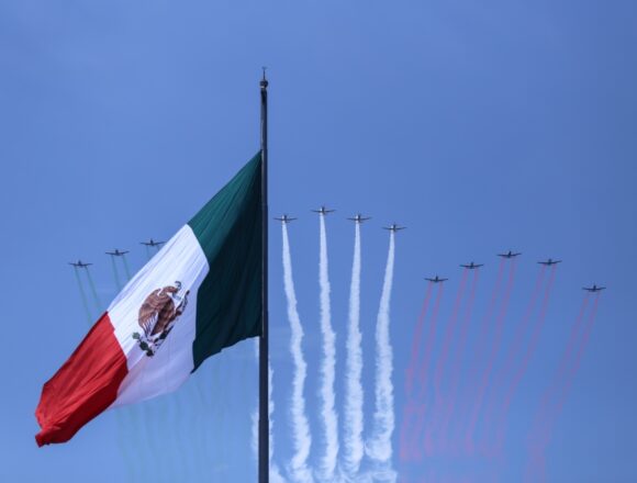 La historia del desfile militar del 16 de septiembre