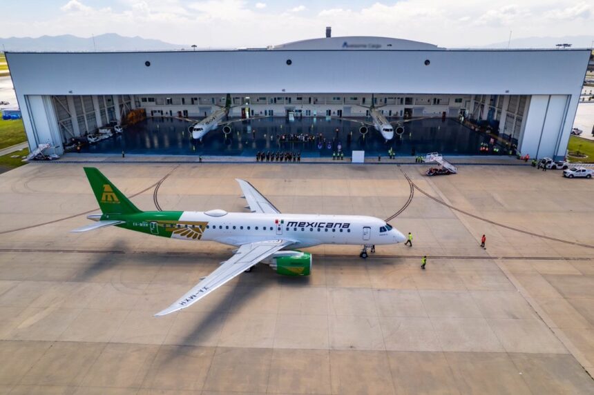 Mexicana E190 10_2 Mexicana de Aviación sumará 24 vuelos a Tulum durante la temporada de invierno