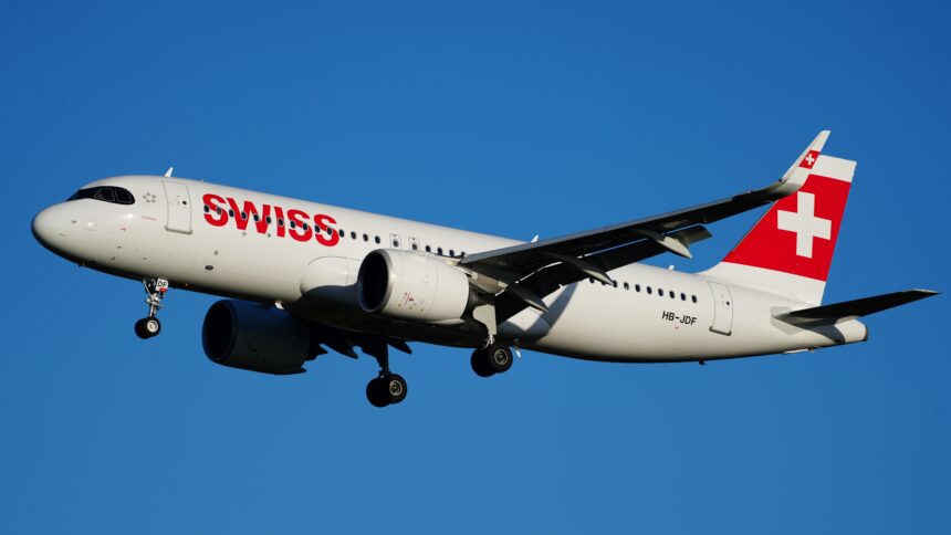 SWISS inicia servicio de internet Starlink a bordo con su primer Airbus A320neo