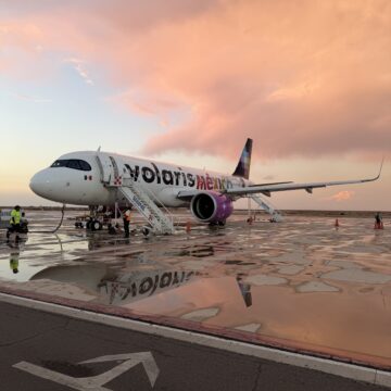 Volaris transporta 3.2 millones de pasajeros en agosto y aumenta 17.5% su tráfico