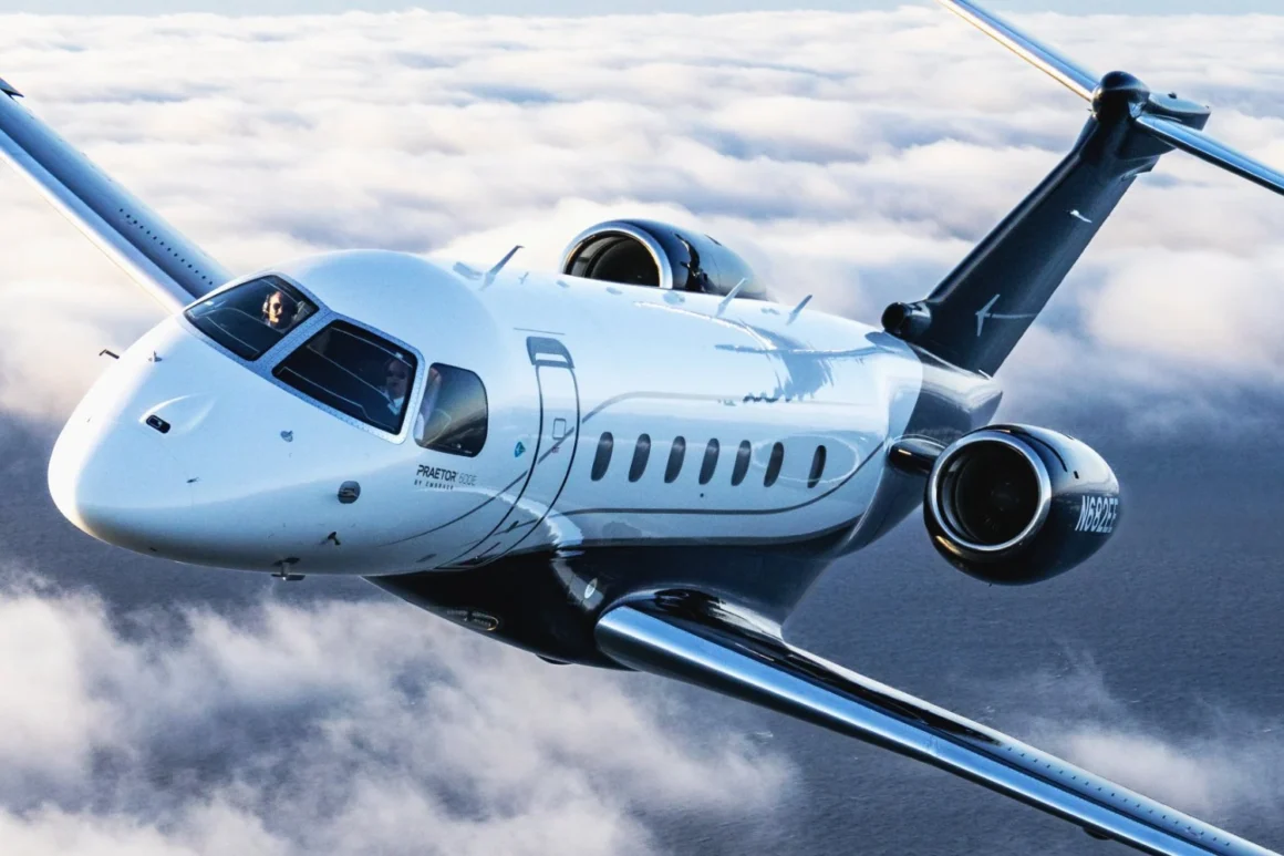 Embraer entrega el primer Praetor 600E a Flexjet