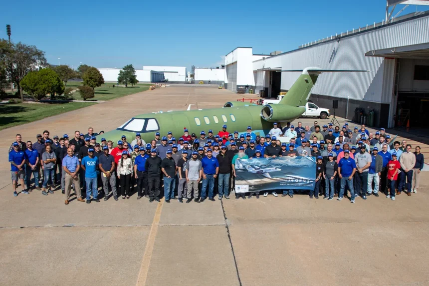 Cessna Citation CJ4 Gen3: primera unidad de producción sale de fábrica