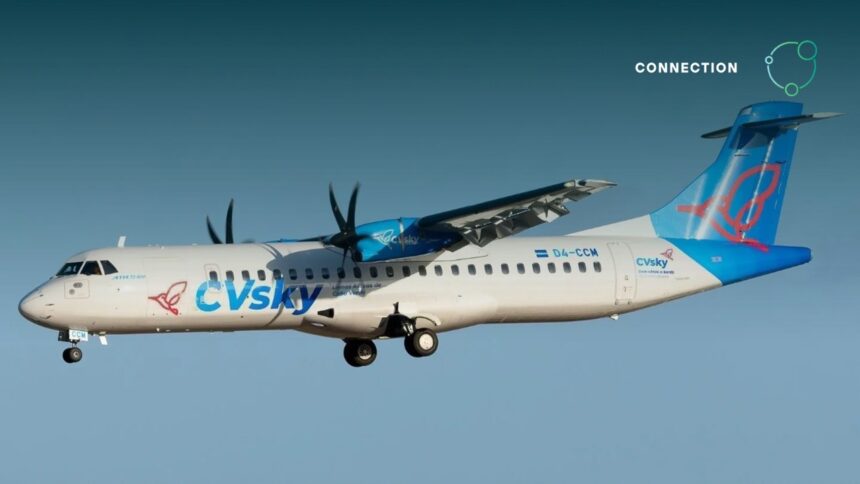 CVsky ATR CVsky recibe un ATR 72-600 para reforzar la conectividad aérea en Cabo Verde