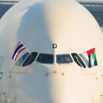 Etihad opera por primera vez el A380 en Tailandia