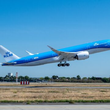 KLM recibe su primer Airbus A350-900 como parte de la renovación de su flota