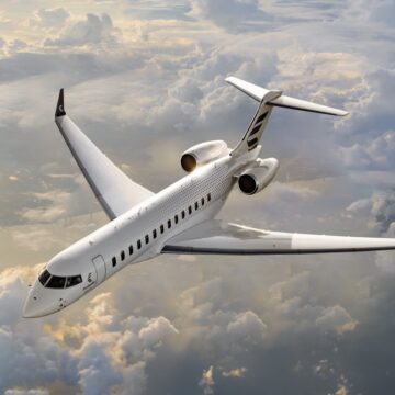 Bombardier Global 7500 recibe certificación europea para un sistema de defensa antimisiles