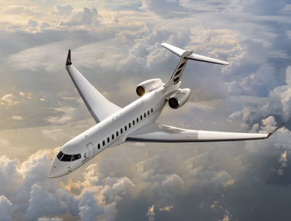 Bombardier Global 7500 recibe certificación europea para un sistema de defensa antimisiles