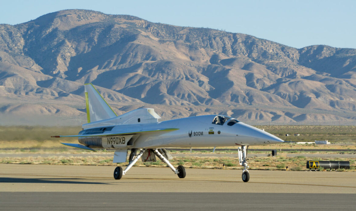 XB-1 de Boom Supersonic se prepara para su primer vuelo