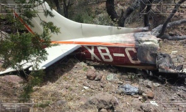 Se estrella Cessna 182 de la CONAGUA