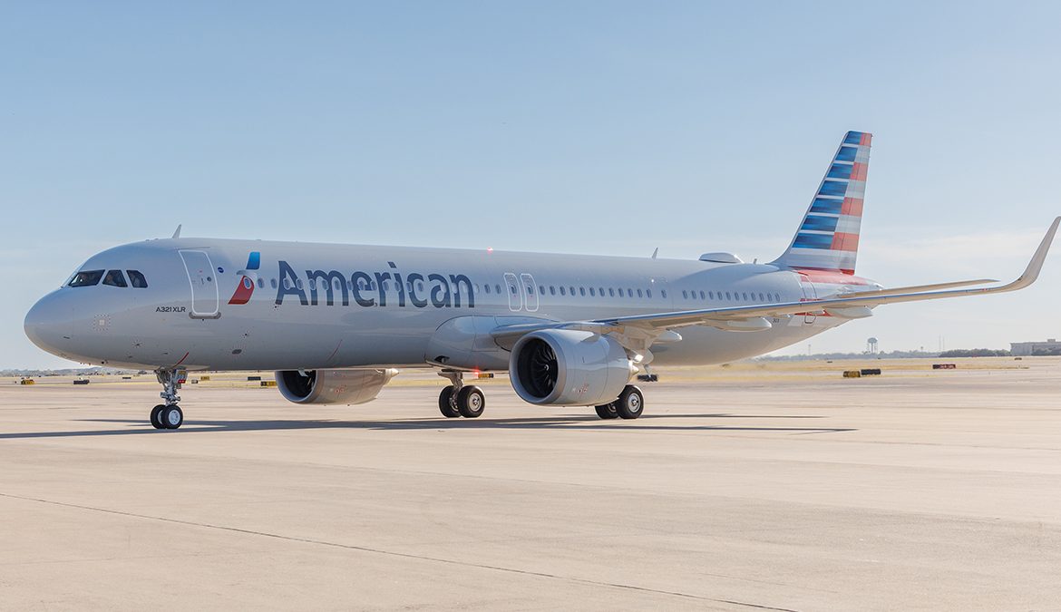 American Airlines introduce el Airbus A321XLR con configuración de tres clases