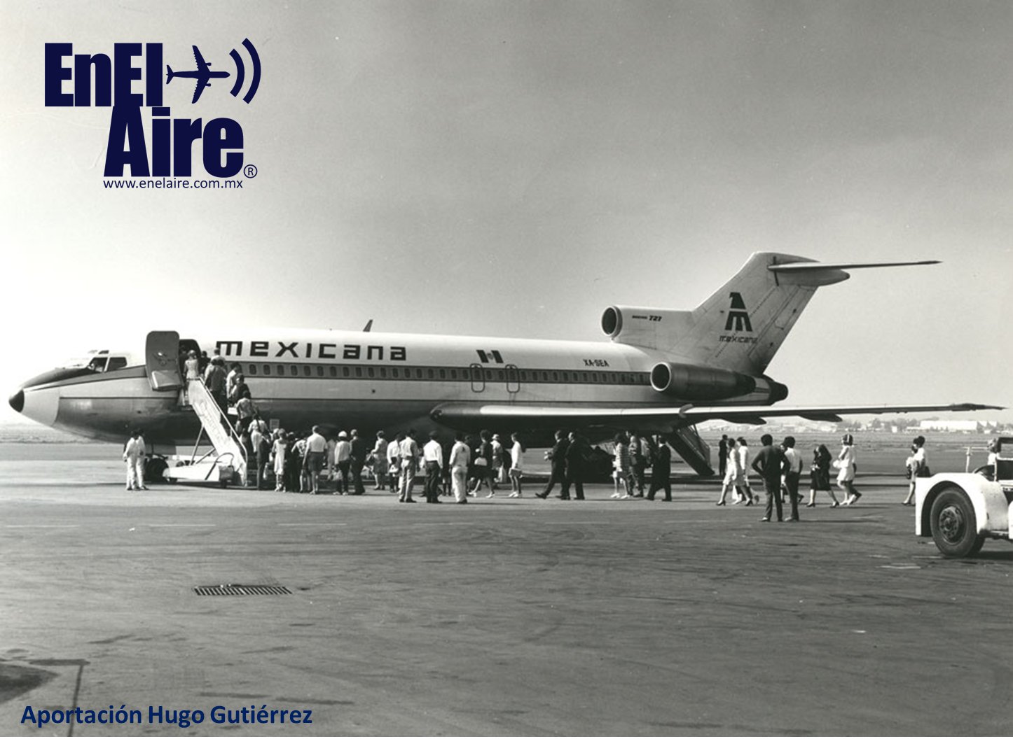 Abordando un vuelo matutino por 1970, en este caso el XA-SEA