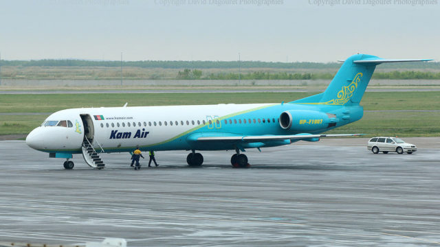 Se estrella Fokker de la aerolínea Bek Air en Kazajistán