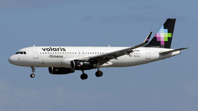 A320 de Volaris desviado a Guadalajara por problemas en controles de vuelo