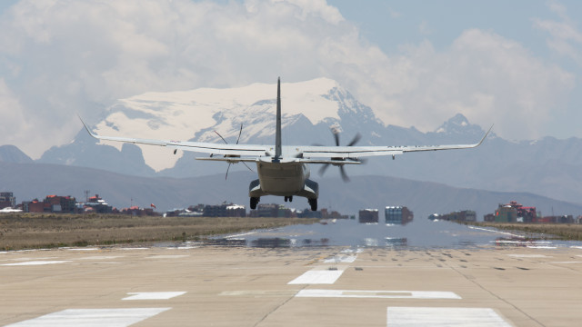 C295W de la SEMAR en tour de demostración por Latinoamérica