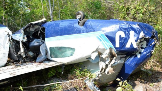 Se accidenta Cessna 210 en Quintana Roo