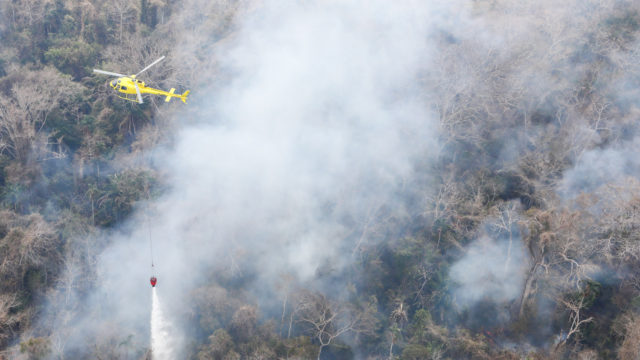 Airbus envía apoyo aéreo para el combate de los incendios en el Amazonas