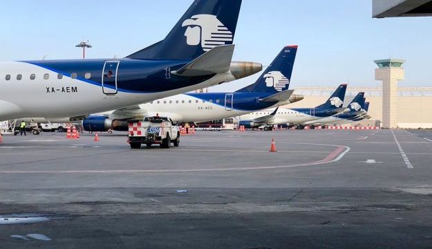 Aeroméxico buscará modificar el contrato de arrendamiento de 72 aeronaves
