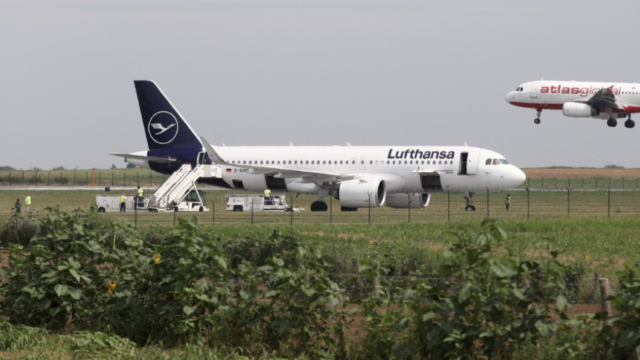 Amenaza de bomba en vuelo de Lufthansa
