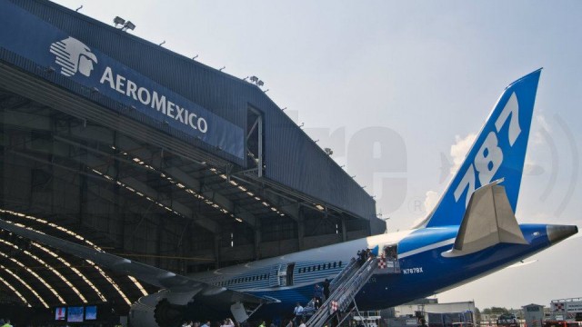 Visita el 787 Dreamliner México, por primera vez