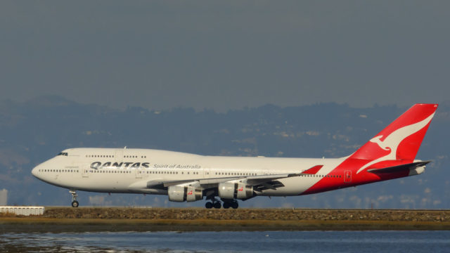Qantas retira último Boeing 747-400