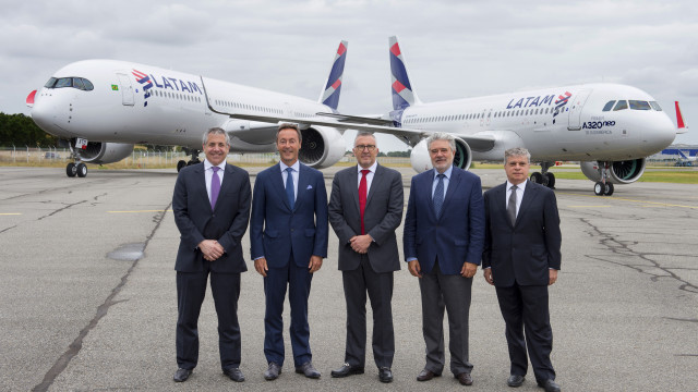 LATAM recibe el primer Airbus A320neo en América
